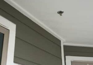 Fire Sprinkler Head in Balcony Ceiling- Victaulic Flexible Dry Fire Sprinklers